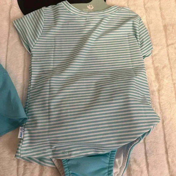 Green Sprouts Swim Suit Size 4T - Picture 1 of 5